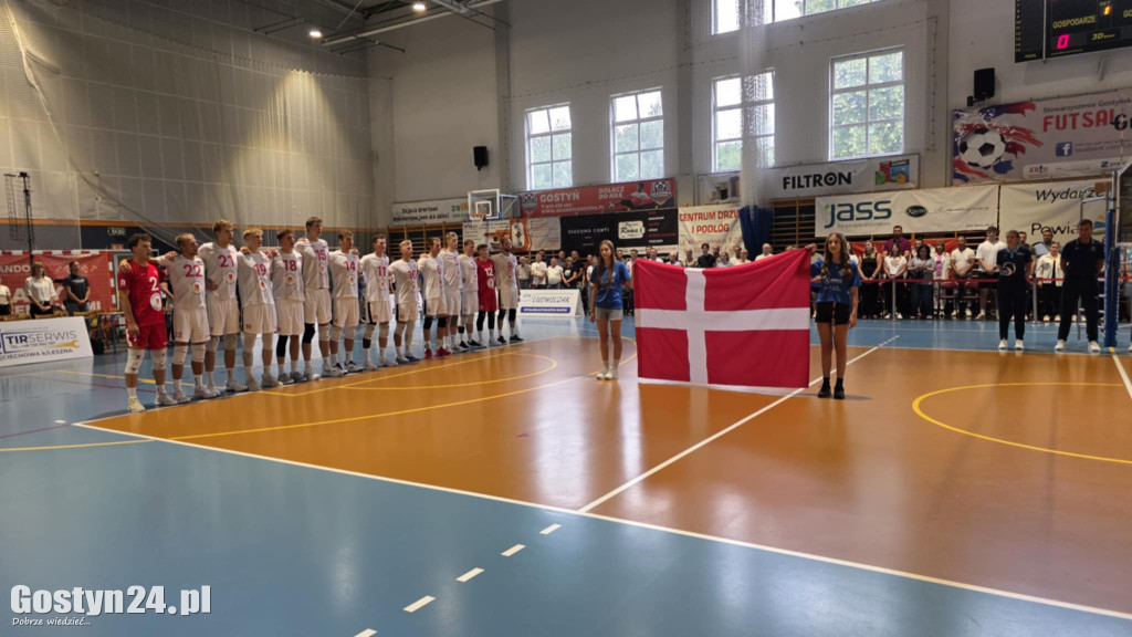 Mecz Norwegia-Dania w gostyńskim LO