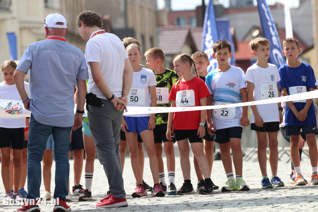 Biegi dzieci podczas GO5 - Gostyń
