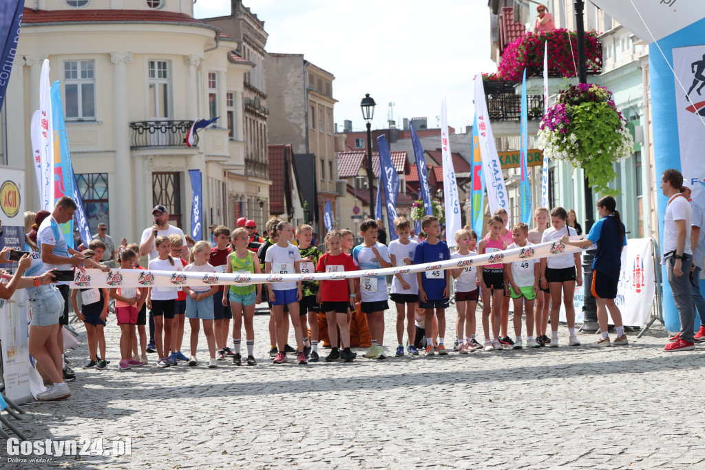 Biegi dzieci podczas GO5 - Gostyń