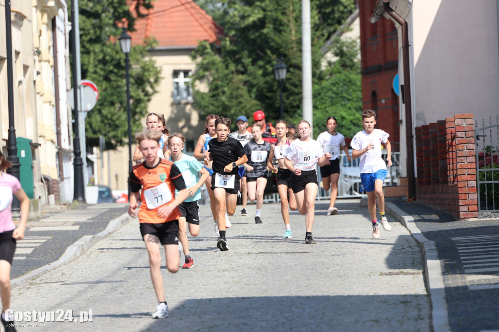 Biegi dzieci podczas GO5 - Gostyń