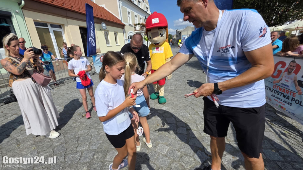 Biegi dzieci podczas GO5 - Gostyń