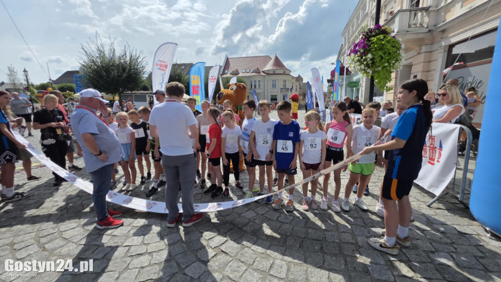 Biegi dzieci podczas GO5 - Gostyń