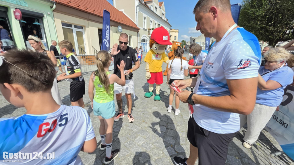 Biegi dzieci podczas GO5 - Gostyń