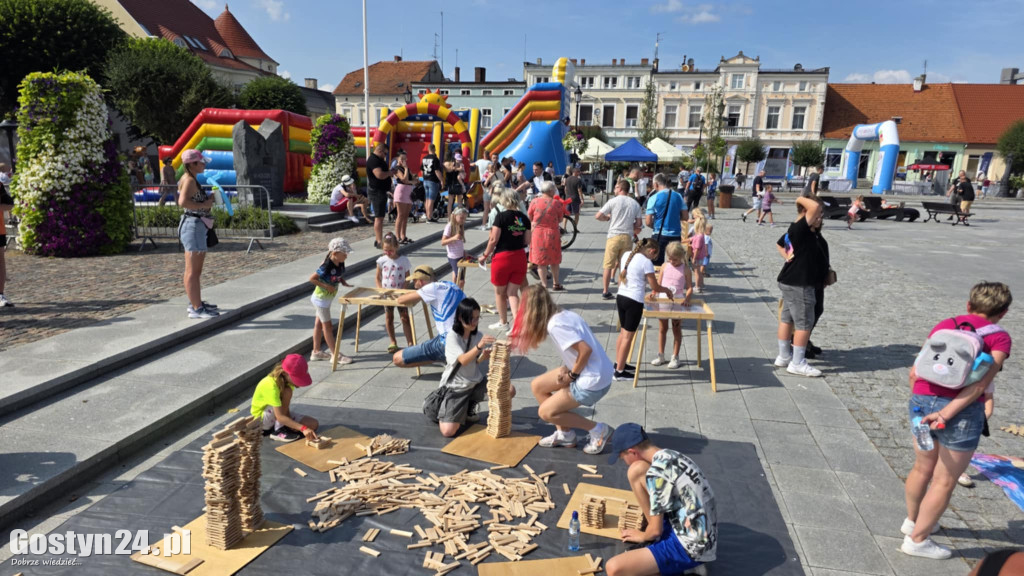 Biegi dzieci podczas GO5 - Gostyń
