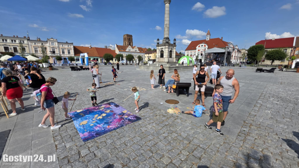 Biegi dzieci podczas GO5 - Gostyń