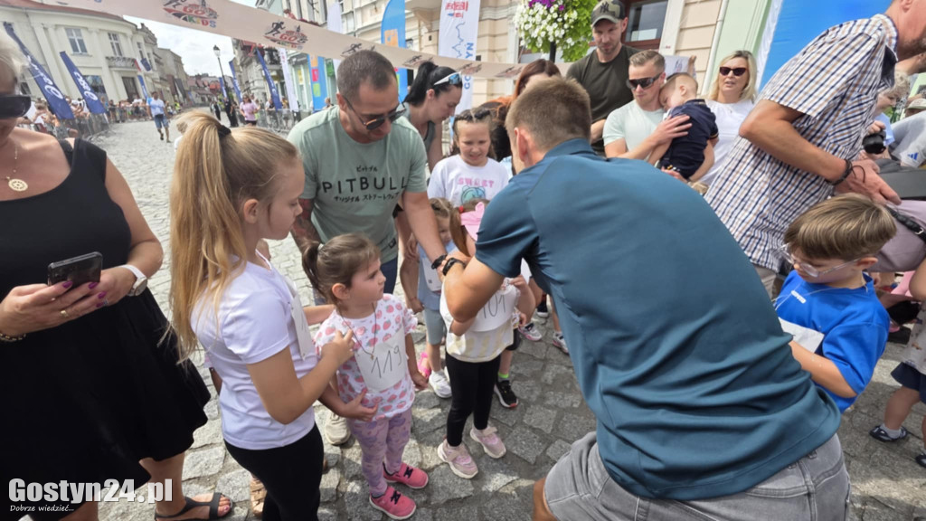 Biegi dzieci podczas GO5 - Gostyń
