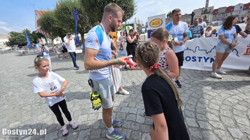 Biegi dzieci podczas GO5 - Gostyń