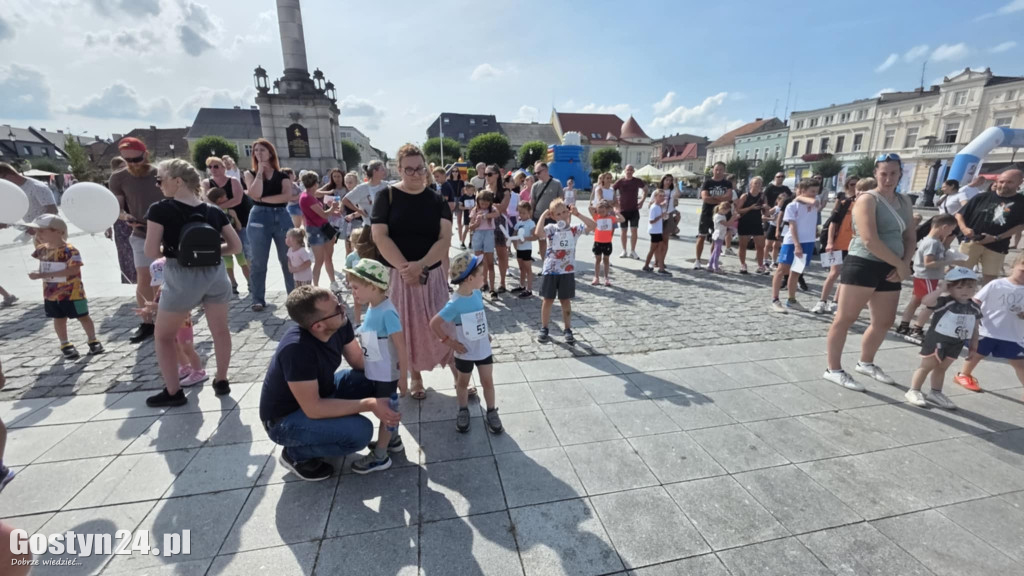 Biegi dzieci podczas GO5 - Gostyń