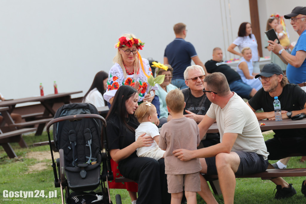 Dożynki w podgostyńskiej wsi Brzezie