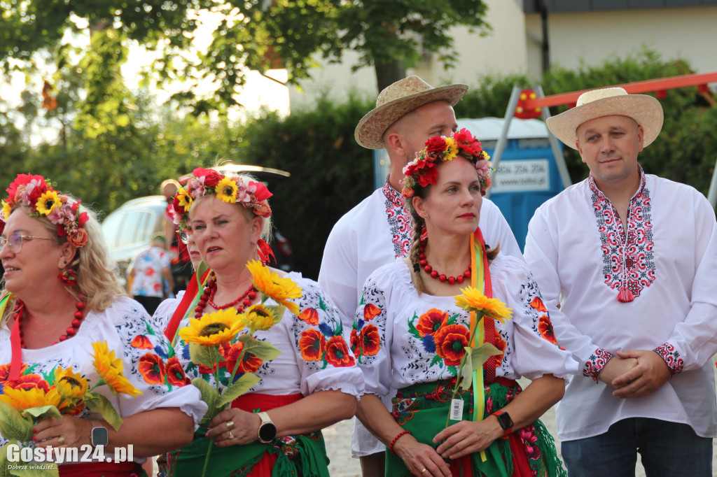 Dożynki w podgostyńskiej wsi Brzezie