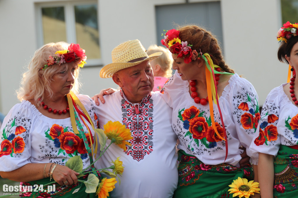 Dożynki w podgostyńskiej wsi Brzezie