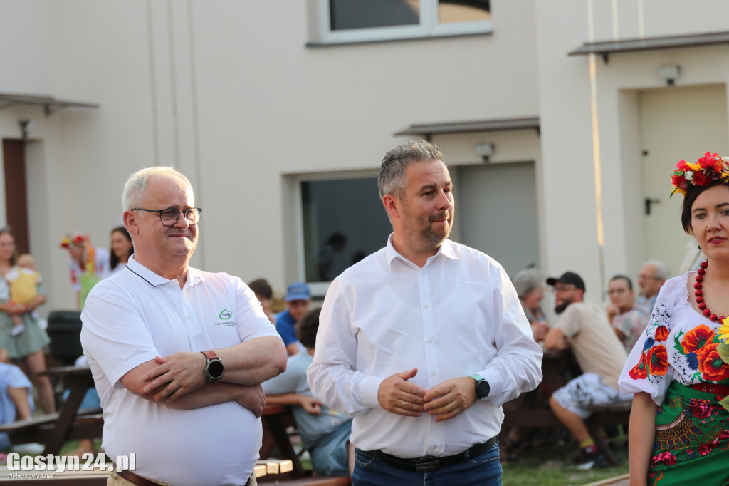 Dożynki w podgostyńskiej wsi Brzezie