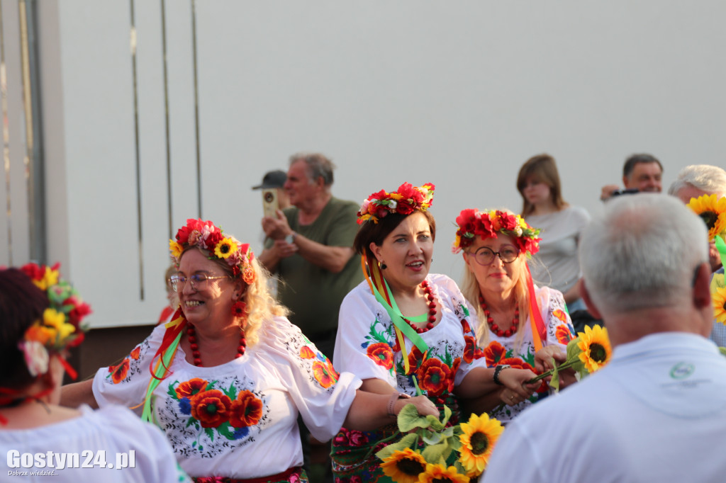 Dożynki w podgostyńskiej wsi Brzezie
