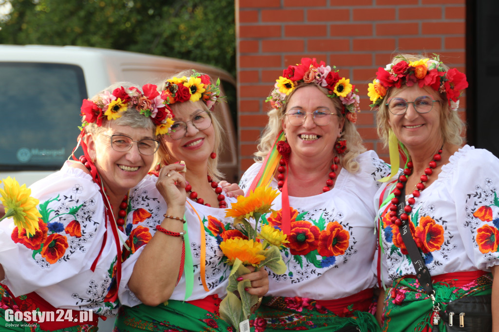 Dożynki w podgostyńskiej wsi Brzezie