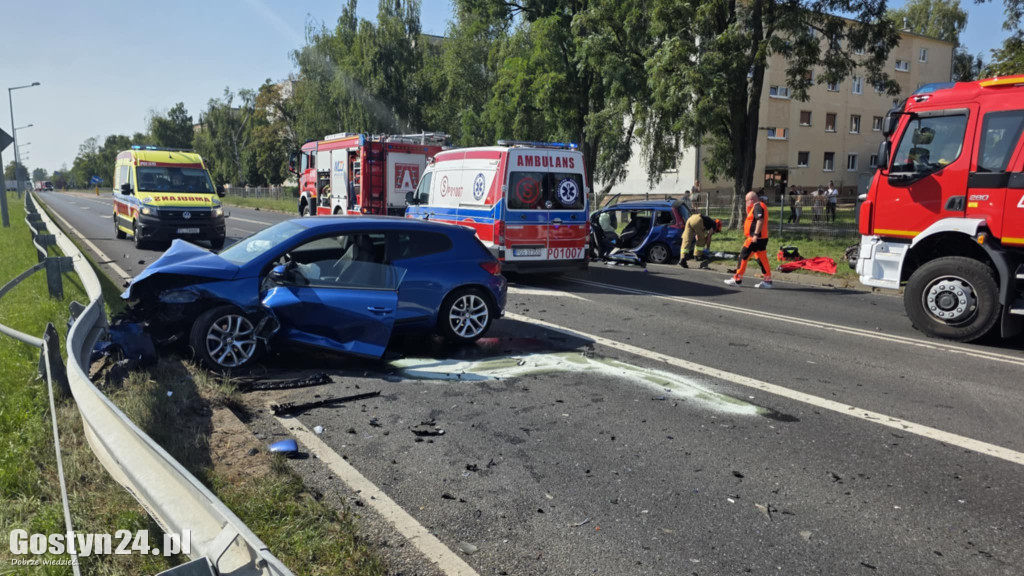 Śmiertelny wypadek na ul. Leszczyńskiej w Gostyniu