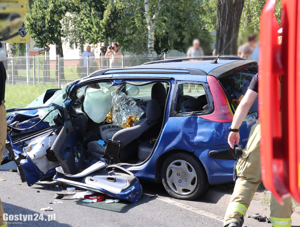 Śmiertelny wypadek na ul. Leszczyńskiej w Gostyniu