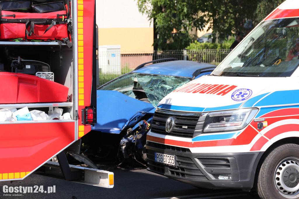 Śmiertelny wypadek na ul. Leszczyńskiej w Gostyniu