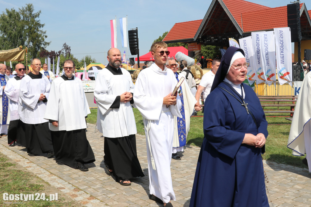 Dożynki powiatowe na Świętej Górze