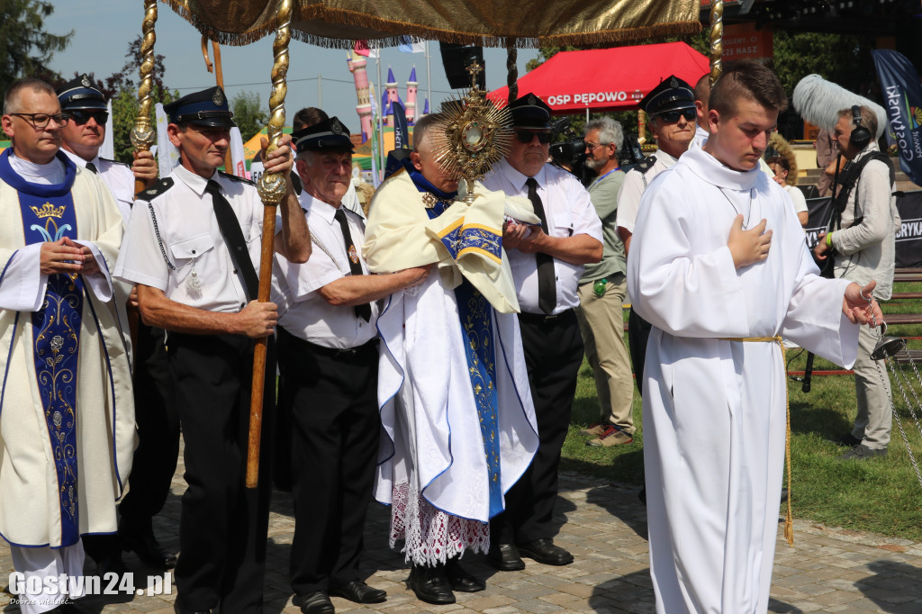 Dożynki powiatowe na Świętej Górze