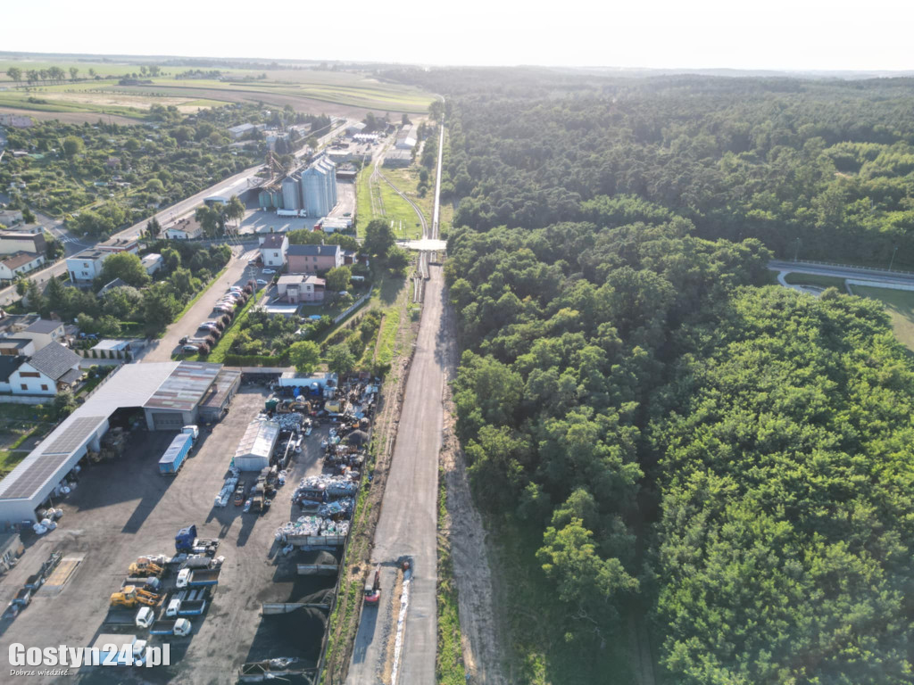 Trwa modernizacja linii kolejowej Gostyń-Kąkolewo
