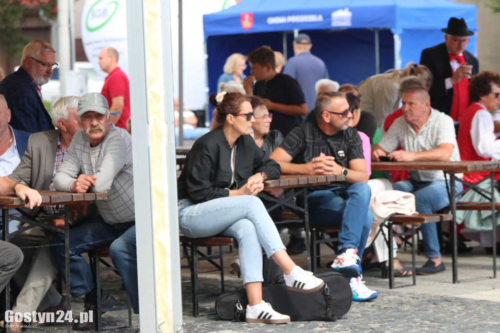 Dożynki Gminne na rynku w Pogorzeli