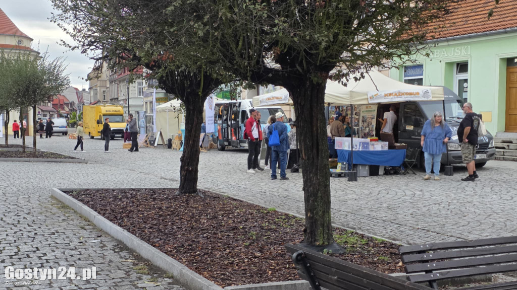 Piknik czytelniczy na gostyńskim rynku