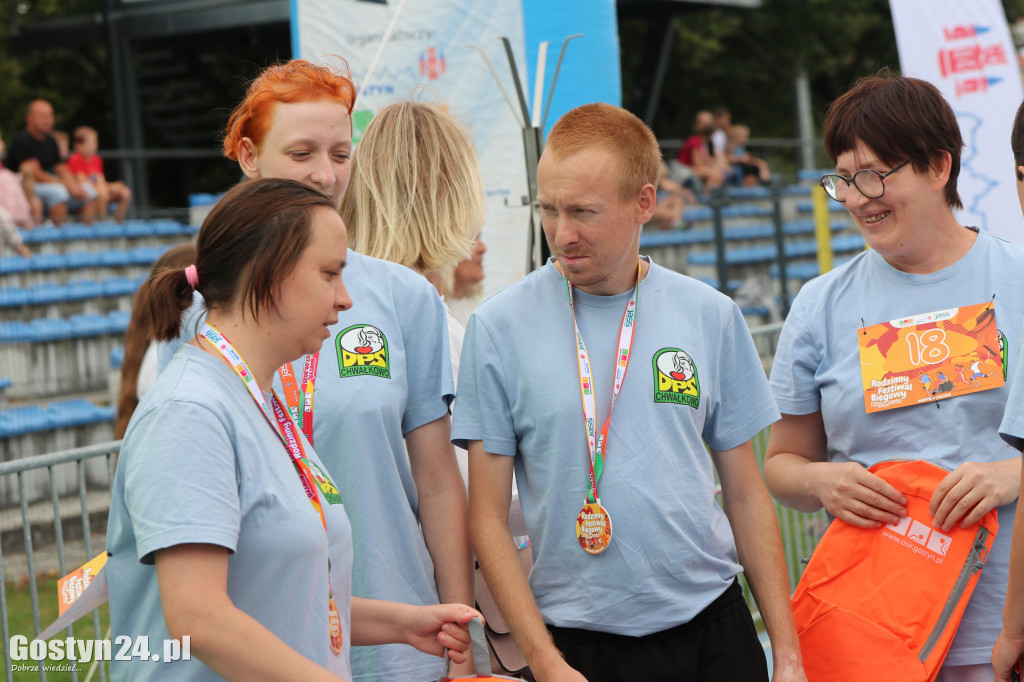 Festiwal biegowy na gostyńskim stadionie