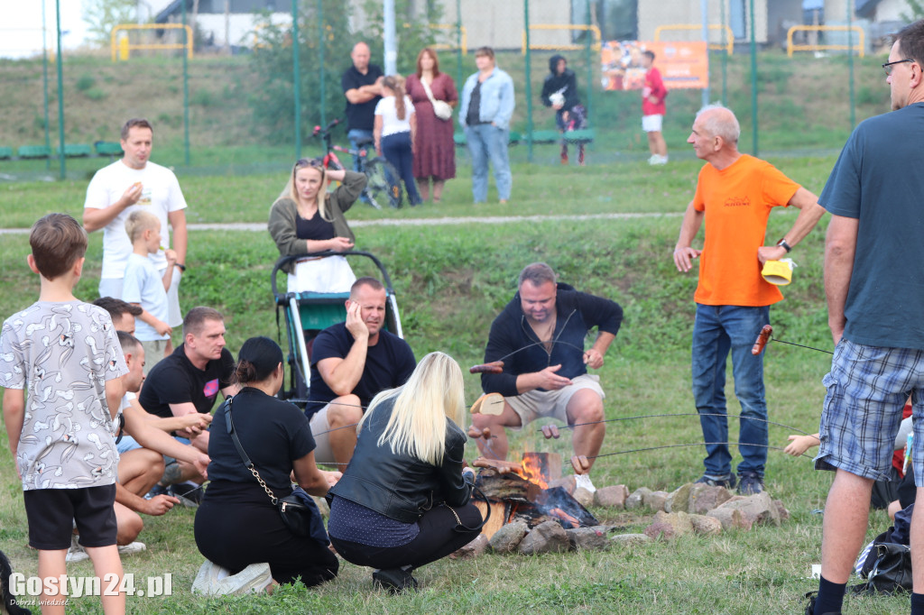 Ognisko na pożegnanie lata na Pożegowie
