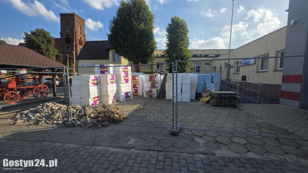 Remont remizy OSP w Pępowie