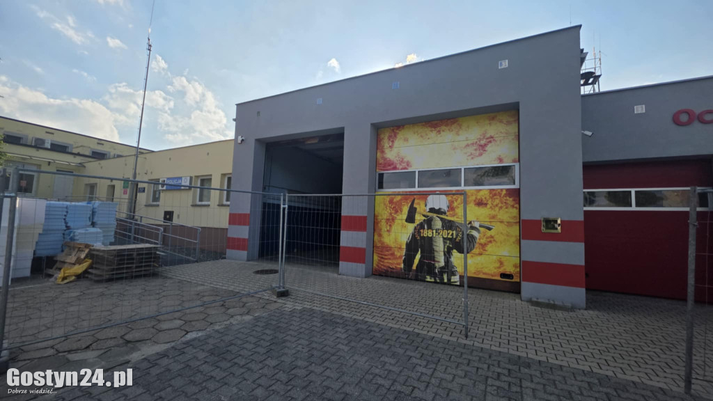 Remont remizy OSP w Pępowie