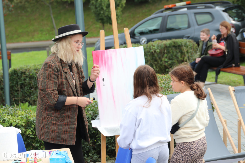 Piknik edukacyjny w ramach Kryminalnego Magla w GOK Hutnik