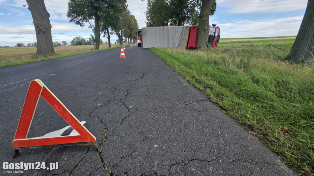 Zdarzenie na trasie Łęka Mała - Czarkowo