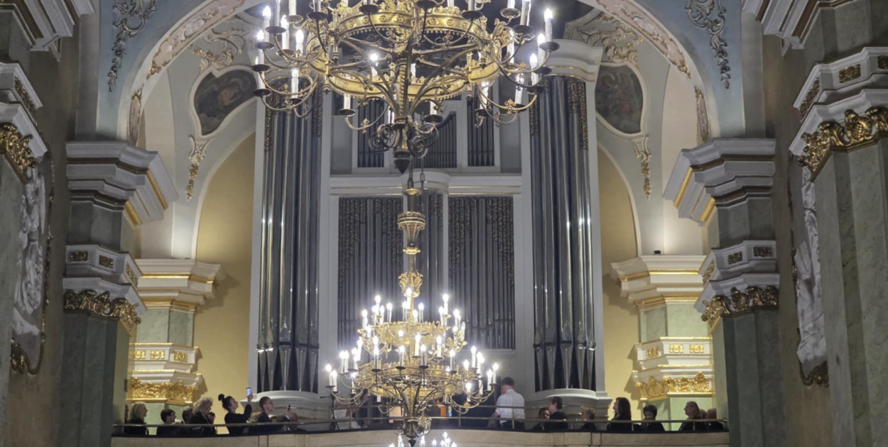 Poświecenie nowych organów w kościele w Krobi