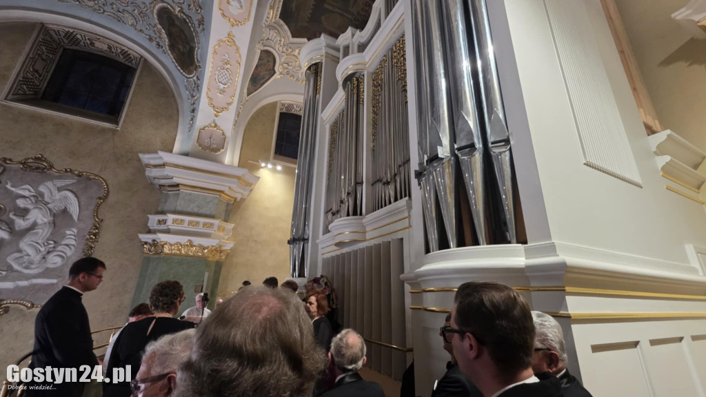 Poświecenie nowych organów w kościele w Krobi