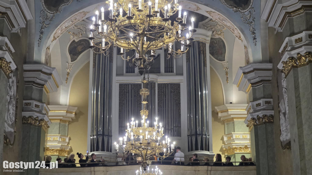 Poświecenie nowych organów w kościele w Krobi