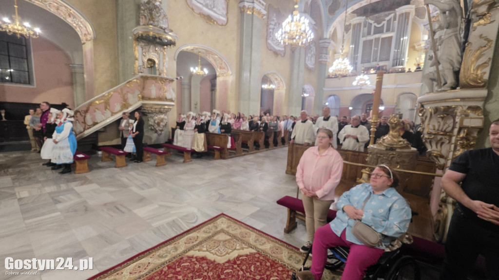 Poświecenie nowych organów w kościele w Krobi