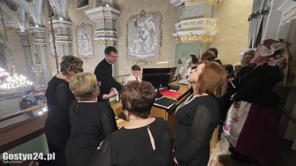 Poświecenie nowych organów w kościele w Krobi