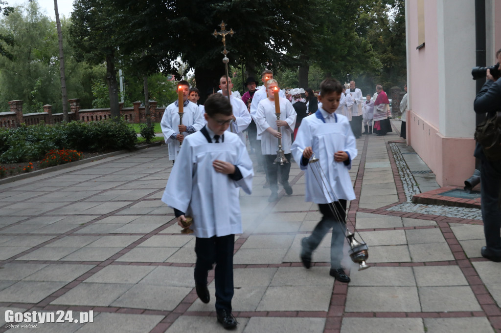Poświecenie nowych organów w kościele w Krobi