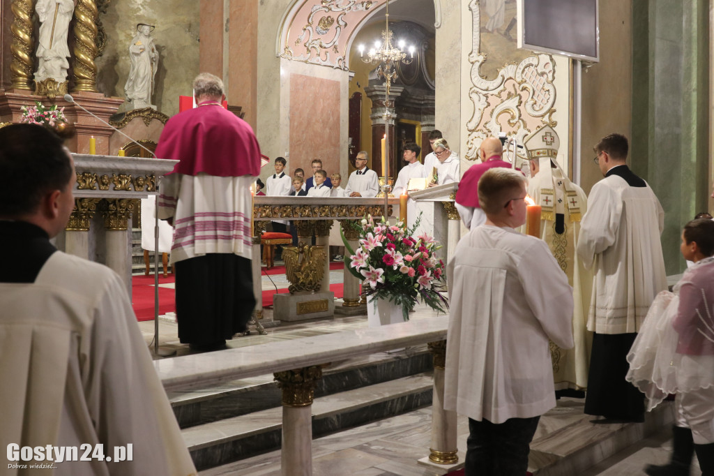Poświecenie nowych organów w kościele w Krobi