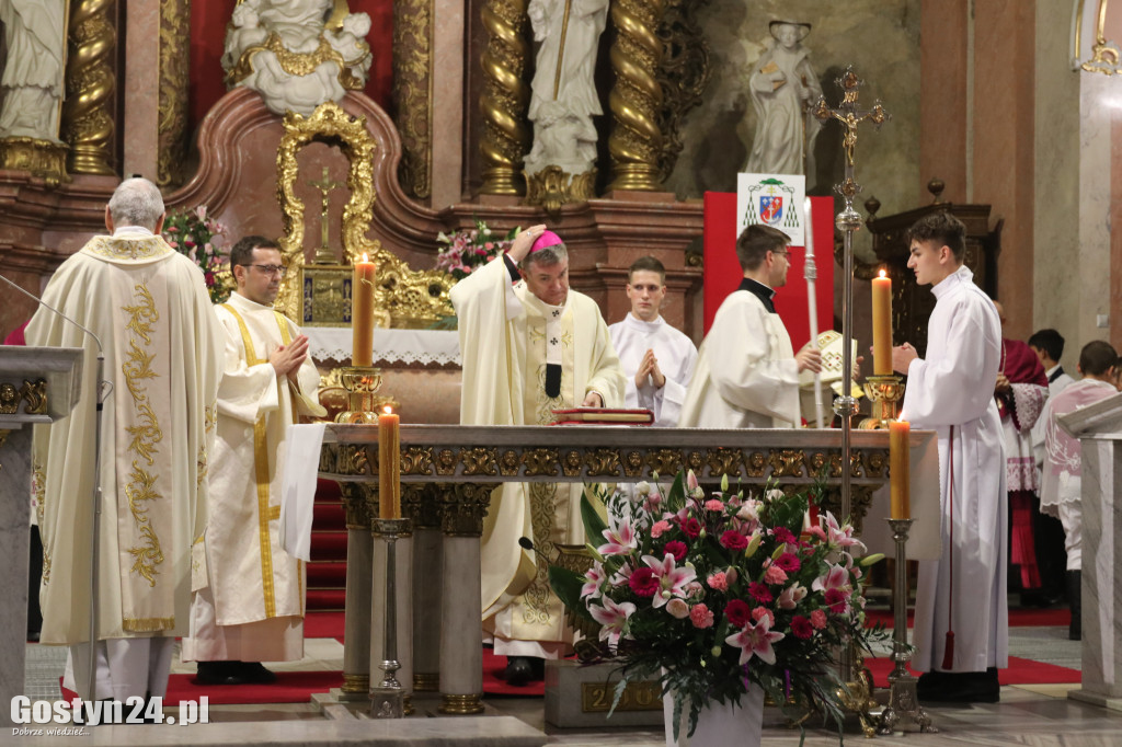 Poświecenie nowych organów w kościele w Krobi