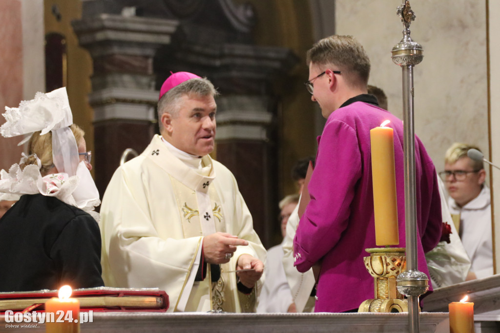 Poświecenie nowych organów w kościele w Krobi