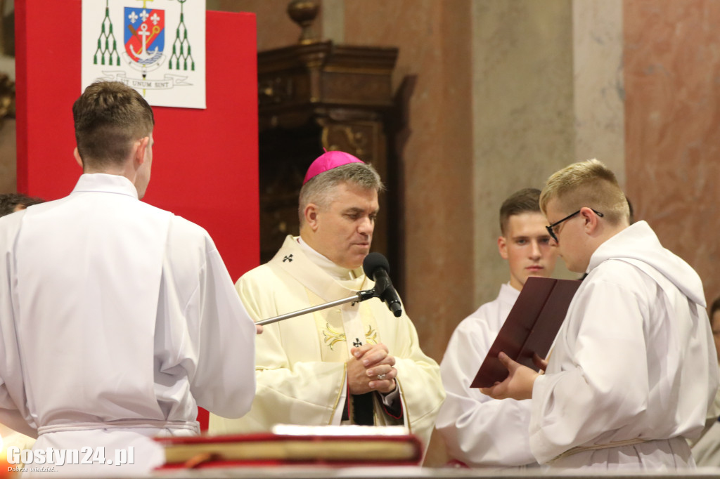 Poświecenie nowych organów w kościele w Krobi