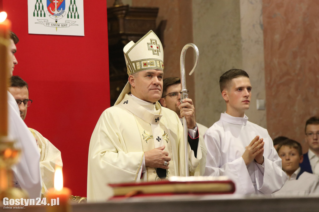 Poświecenie nowych organów w kościele w Krobi