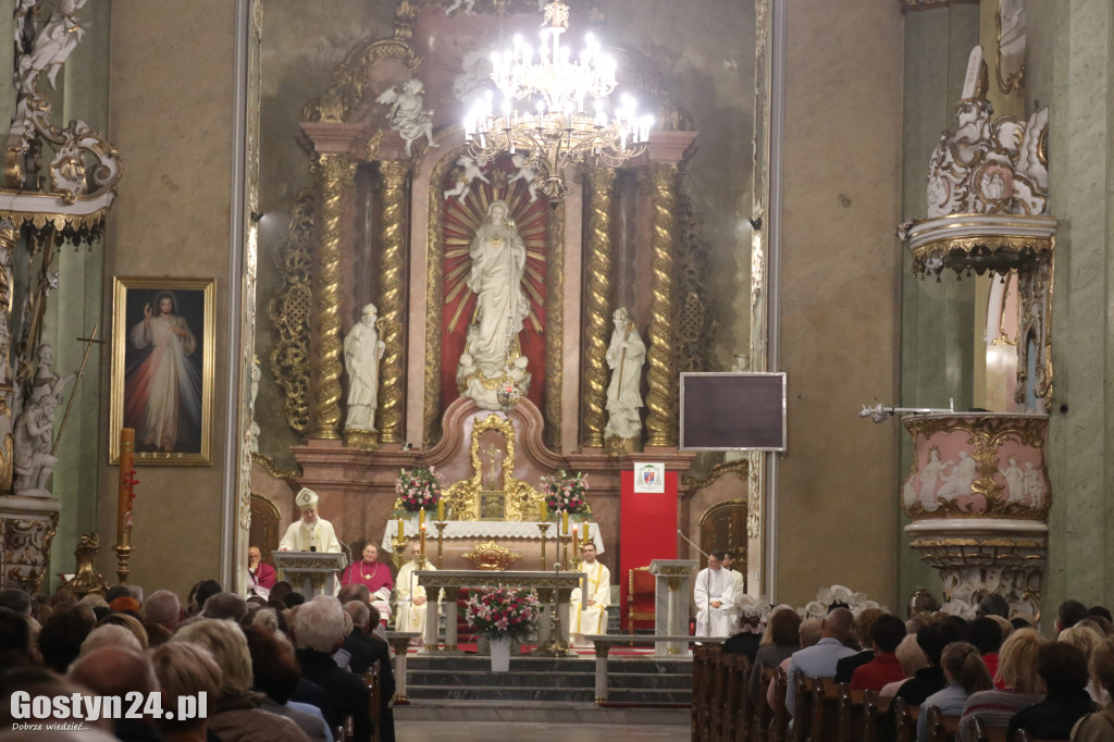 Poświecenie nowych organów w kościele w Krobi