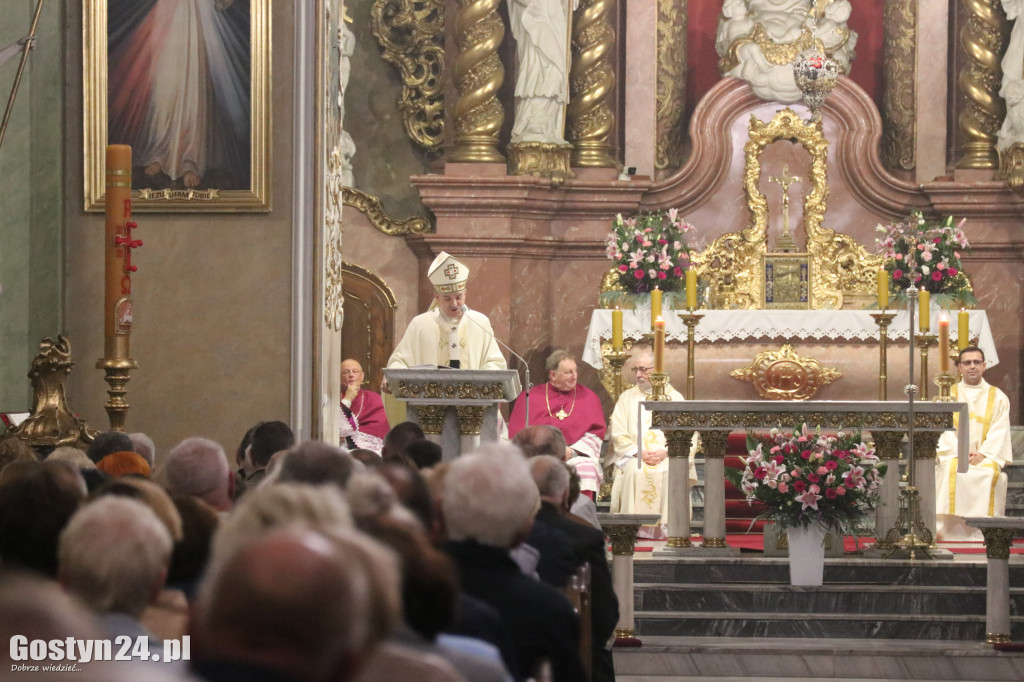Poświecenie nowych organów w kościele w Krobi