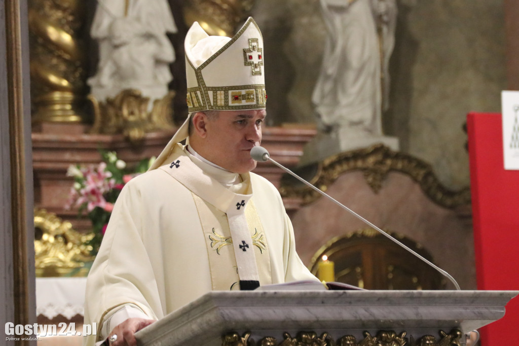 Poświecenie nowych organów w kościele w Krobi