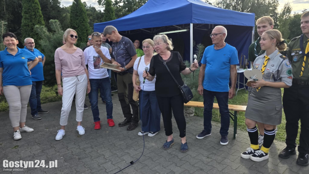 Biesiada harcerska nad Malińczą w Piaskach