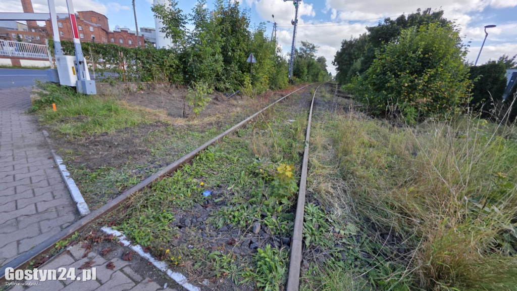 Trwa rozbiórka nieczynnego torowiska i porządki w Gostyniu