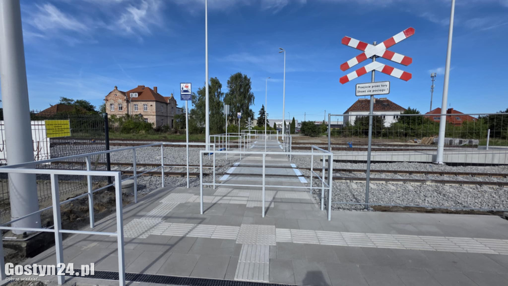 Wyremontowane przejście przez tory w Gostyniu