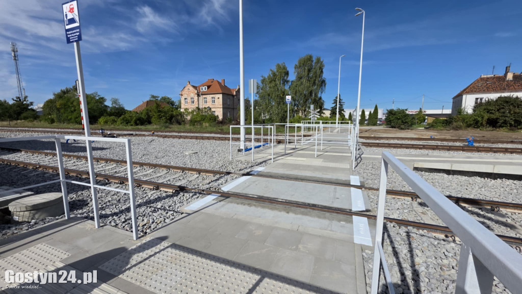 Wyremontowane przejście przez tory w Gostyniu